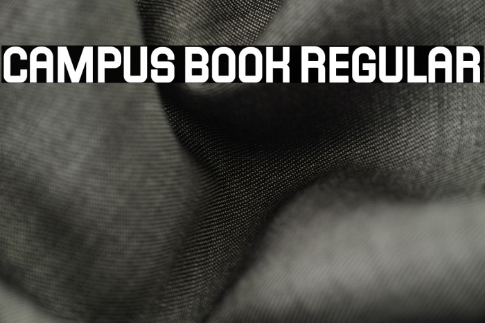 Campus Book Regular Example 3