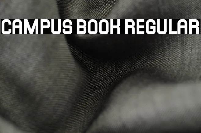 Campus Book Regular Example 3