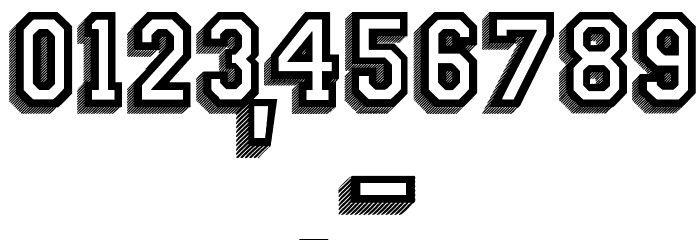 Campus Relief Font OTHER CHARS
