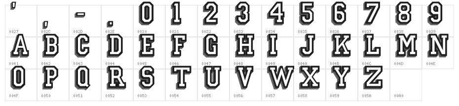 Campus Relief Character Map