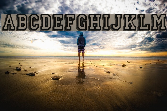 Campus Relief Font examples