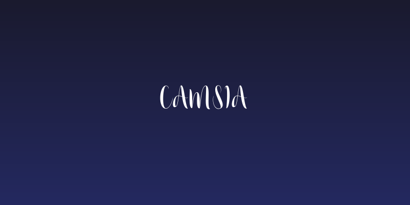 Camsia Social Header
