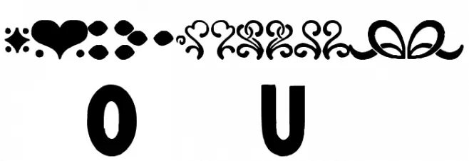 CanCan de Bois Font UPPERCASE