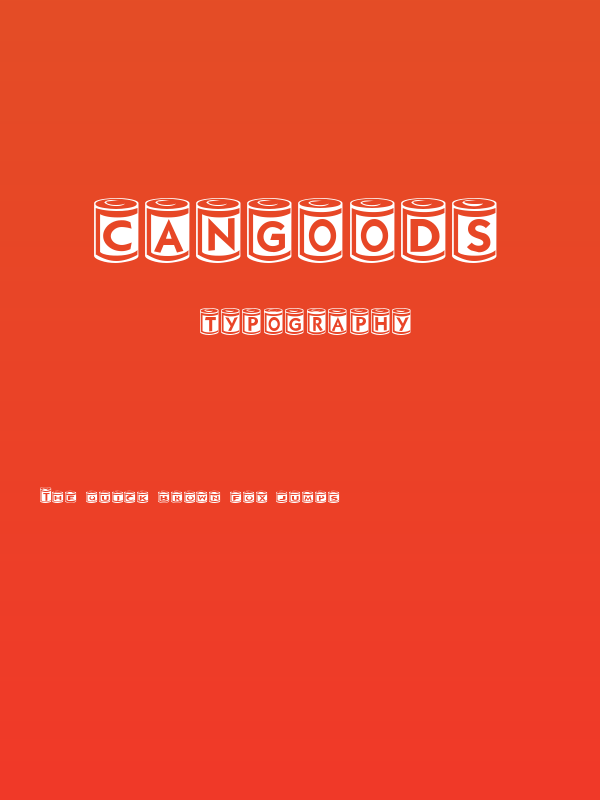 CanGoods Poster