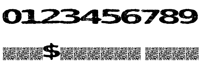 CanOpener Font OTHER CHARS