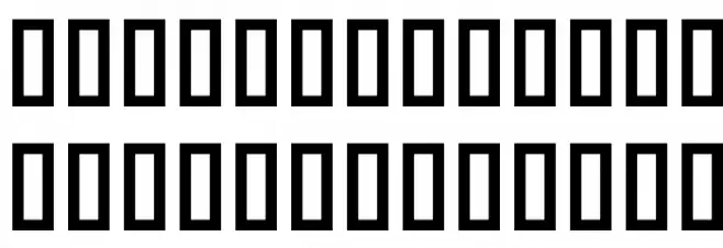 Canada Double फ़ॉन्ट लोअरकेस