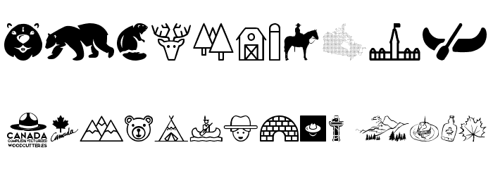 Canada Font OTHER CHARS