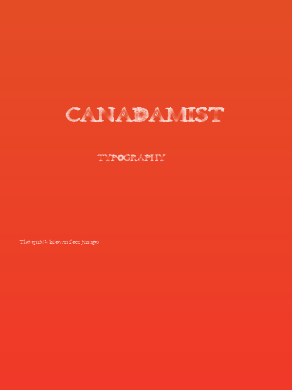 CanadaMist Poster