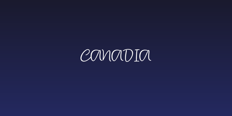 Canadia Social Header