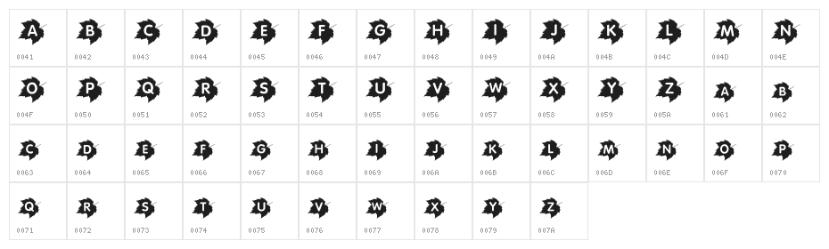 Canadian Autumn Character Map