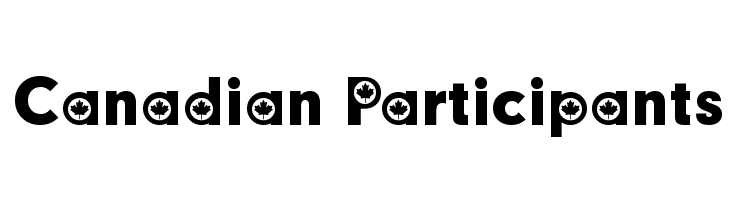 Canadian Participants  Descarca Fonturi Gratis