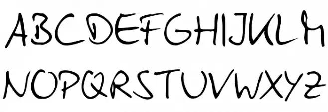 Canadian Penguin Regular Font Litere mari