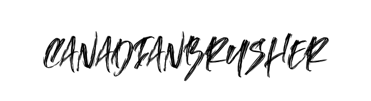 CanadianBrusher  नि: शुल्क फ़ॉन्ट्स डाउनलोड