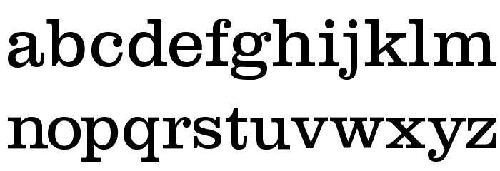 Canadian Font LOWERCASE