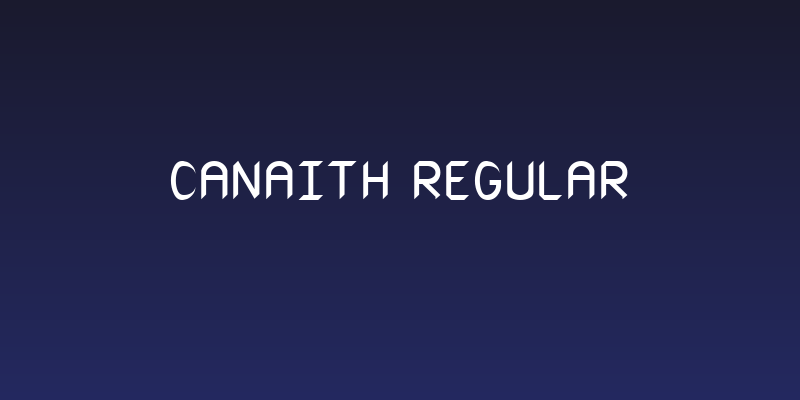 Canaith Regular Social Header