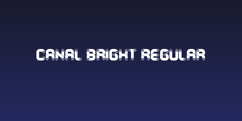 Canal Bright Regular Social Header