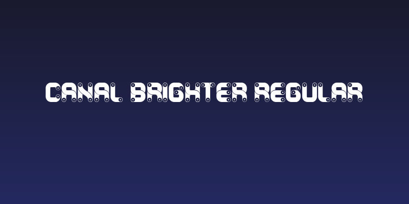 Canal Brighter Regular Social Header