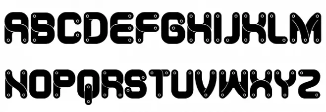 Canal Flat Regular Font Alte caractere