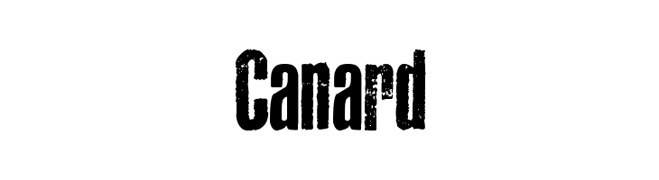 Canard  Free Fonts Download