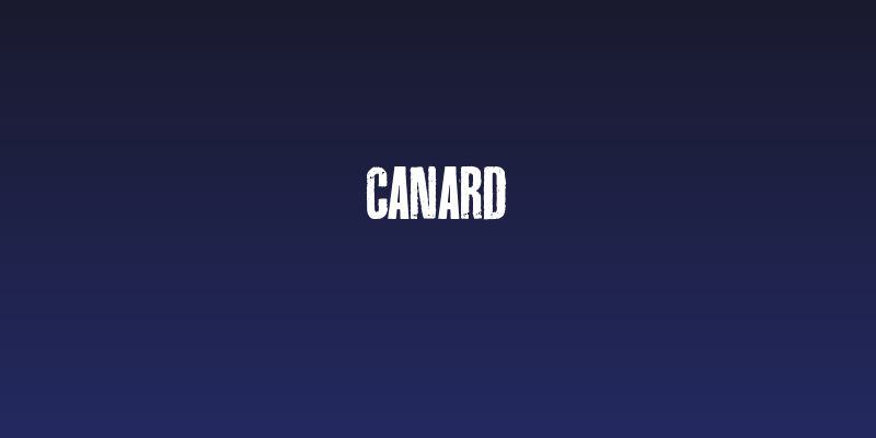 Canard Social Header