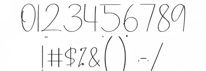 Canasita Font OTHER CHARS