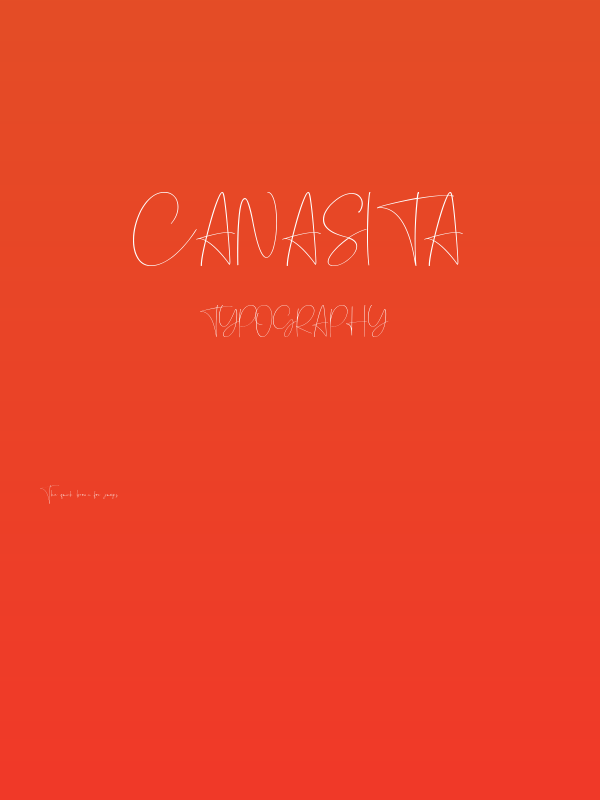 Canasita Poster