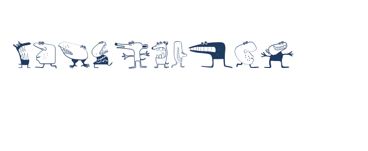 Canavarlar Regular Lowercase