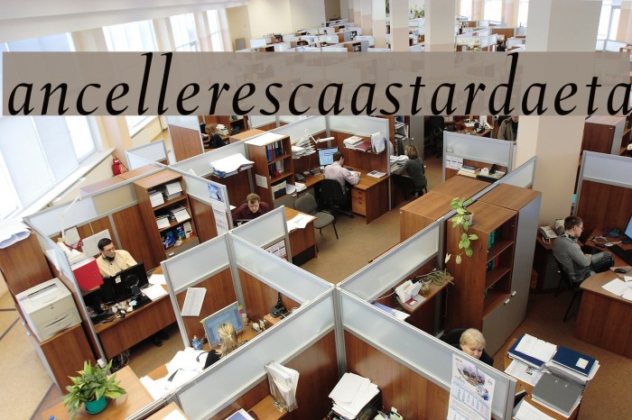CancellerescaBastardaBeta Font examples