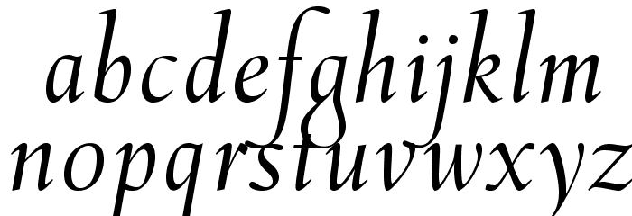 CancellerescaBastardaBeta Font LOWERCASE