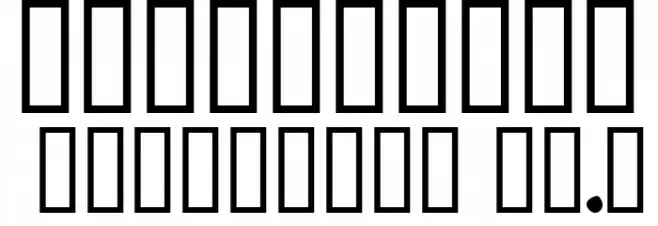 Cancontrol Font OTHER CHARS