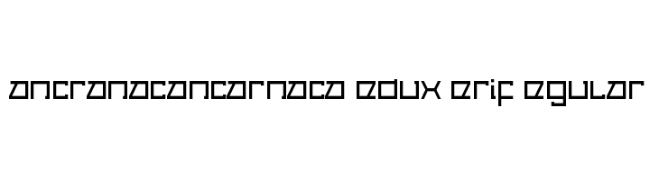 Cancranacancarnaca Redux: Serif Regular  フリーフォントのダウンロード