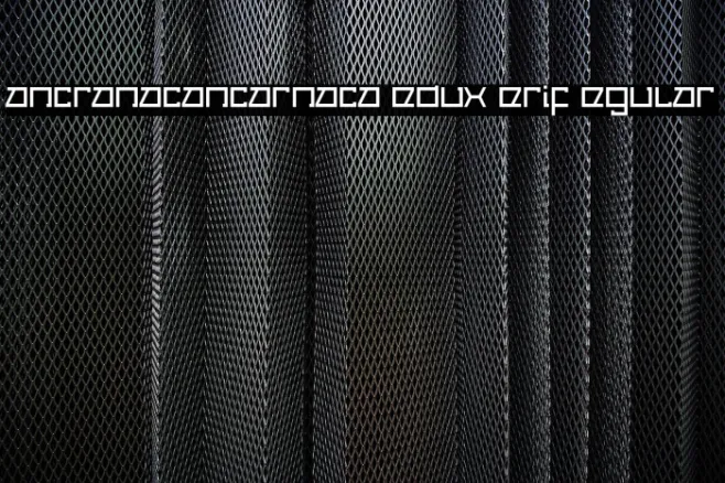 Cancranacancarnaca Redux: Serif Regular Example 2