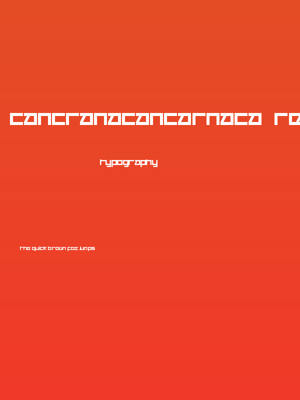Cancranacancarnaca  Regular Poster