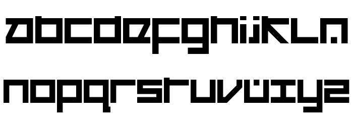 Cancranacancarnaca Regular Font LOWERCASE