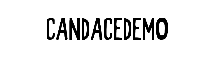 CandaceDemo  font caratteri gratis