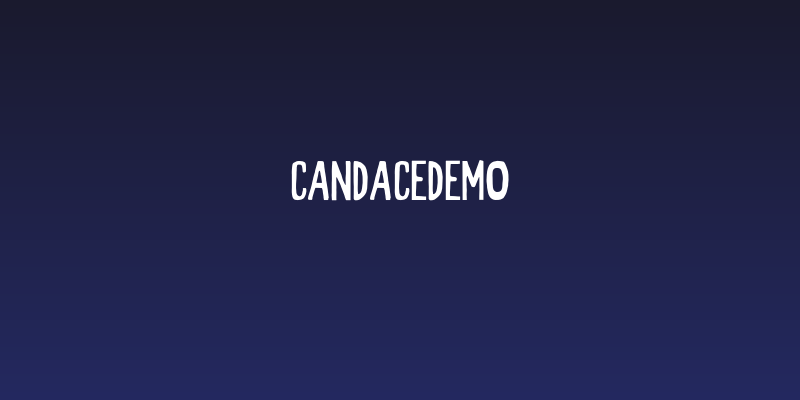 CandaceDemo Social Header