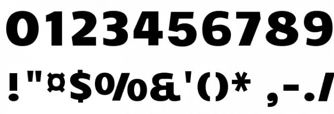 Candal Font OTHER CHARS