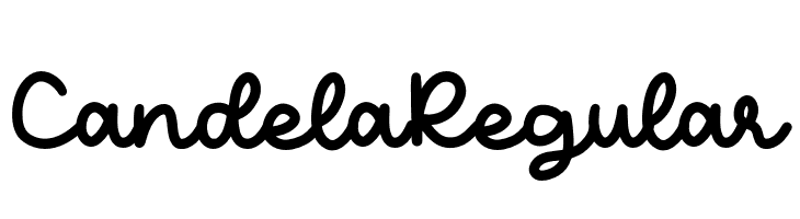 CandelaRegular  Free Fonts Download