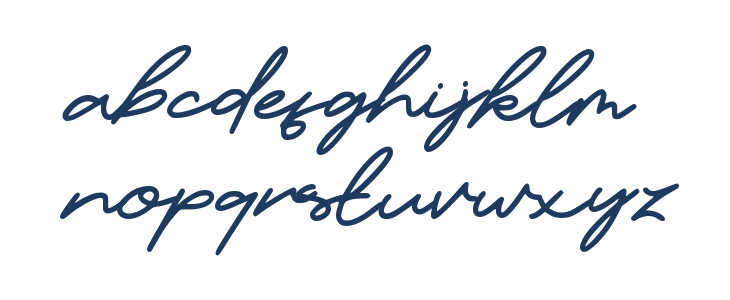 Candelia Regular Lowercase