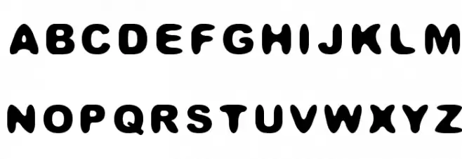 Candelita Schriftart Groß