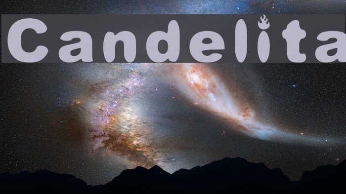 Candelita Font examples
