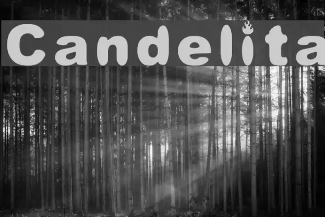 Candelita Font examples
