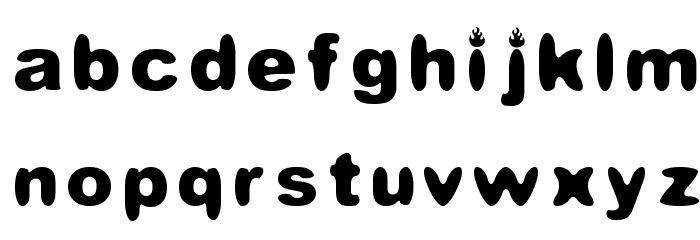 Candelita Font LOWERCASE