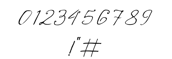 Candenvilla_Demo Font OTHER CHARS