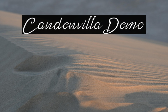 Candenvilla_Demo Example 1