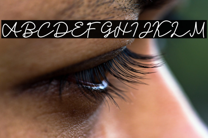 Candia Script Font Example 1