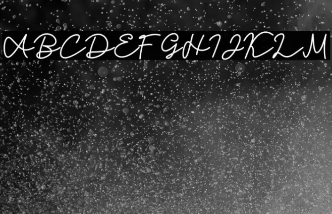 Candia Script Font Font examples