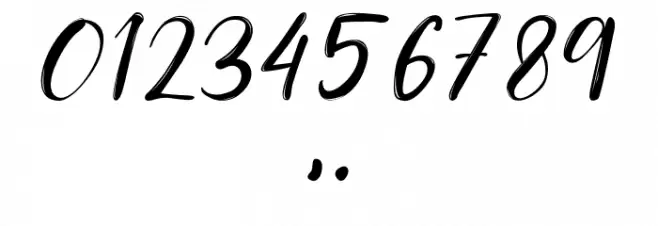 Candice Slanted Font OTHER CHARS