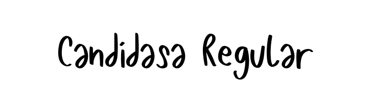 Candidasa Regular  font caratteri gratis