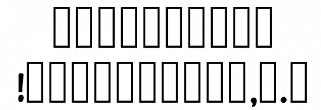 Candied Font OTHER CHARS